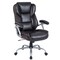Leather Executive Computer Chair with Ergonomic Support and Padding